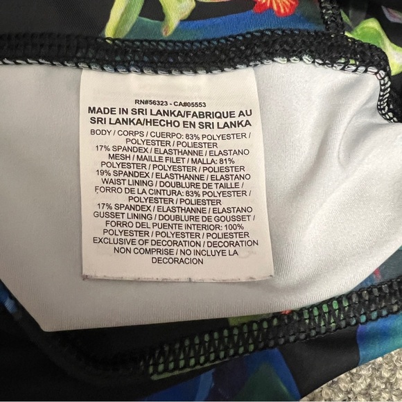 Nike Women's Power Active Sport HighWaist Training Hiking Floral Pants - Picture 8 of 9